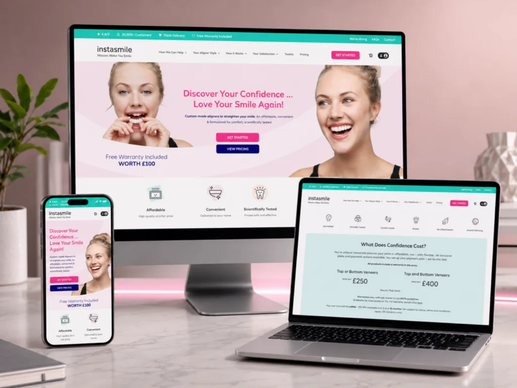 Shopify store design and development showcase